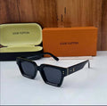 Luxury Square Frame Sunglasses – Bold Black Edition